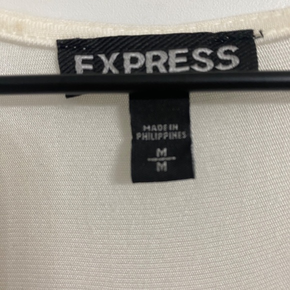 Express Sleeveless Fleur De Lis Top, Womens Size Medium - Picture 5 of 8